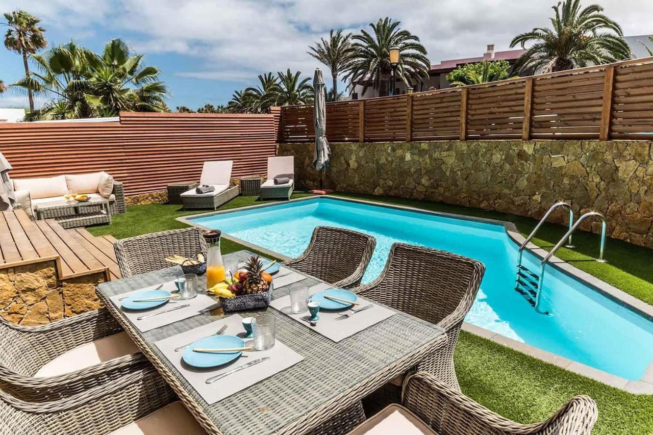 Paradise Beach House: Piscina Privada, Playa 100M Corralejo Esterno foto