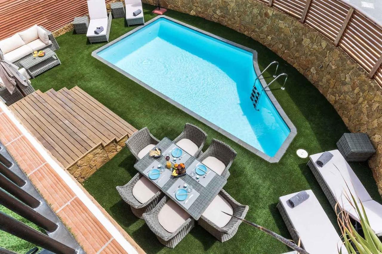 Paradise Beach House: Piscina Privada, Playa 100M Corralejo Esterno foto