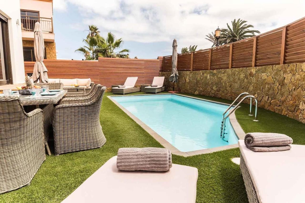 Paradise Beach House: Piscina Privada, Playa 100M Corralejo Esterno foto